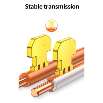 Коннектор RJ-45 (FTP) CAT 6, 50шт., NW178 (30900) UGREEN