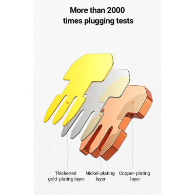 Коннектор RJ-45 (FTP) CAT 6, 50шт., NW178 (30900) UGREEN