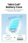 Мобильный аккумулятор Power Bank Mag-Safe, 5000mAh, белый, PB560 (25207) UGREEN