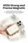 Мобильный аккумулятор Power Bank Mag-Safe, 5000mAh, белый, PB560 (25207) UGREEN
