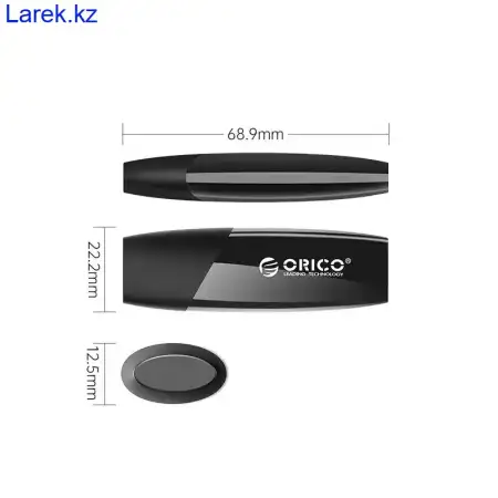 USB-накопитель, ORICO, 64Gb, USB-A (ORICO-U3-S-A64G-BK-BP)