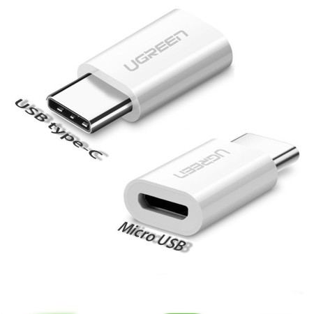 Переходник USB 3.1(m) Type C - MicroUSB(f)  UGREEN 30865