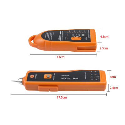 Кабельный тестер + трассоискатель для RJ45, RJ11 (XQ350)