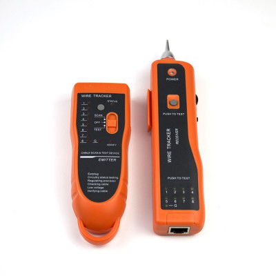 Кабельный тестер + трассоискатель для RJ45, RJ11 (XQ350)