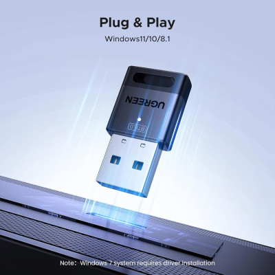 USB 2.0 Bluetooth V6.0 Adapter (75073) CM748 UGREEN