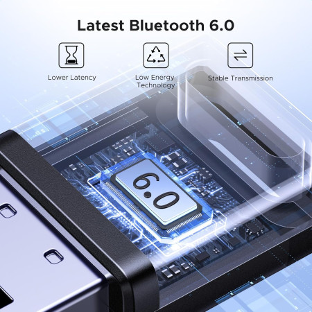 USB 2.0 Bluetooth V6.0 Adapter (75073) CM748 UGREEN