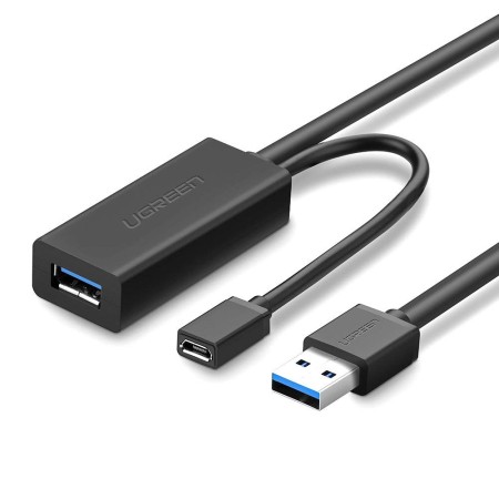 Кабель USB(m) - USB(f) удлинитель USB 3.0, 10m US175 (20827) UGREEN