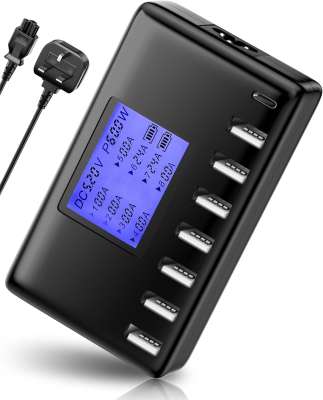 Зарядная станция на 8 портов 5V/2.4A, 60W (i10)