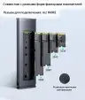 Корпус для установки M.2 SSD накопителя NVME M-Key (USB 3.1 Gen 2) CM578 (15512) UGREEN