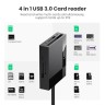 USB 3.0 4 в 1 CardReader CR125 (30333) UGREEN