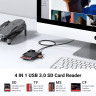 USB 3.0 4 в 1 CardReader CR125 (30333) UGREEN