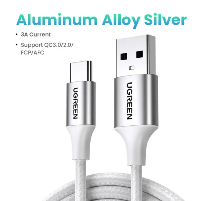 Кабель USB 2.0 - micro USB, 480Mbps, 2A, QC3.0, 18W, 1.5m US290 (60152) UGREEN
