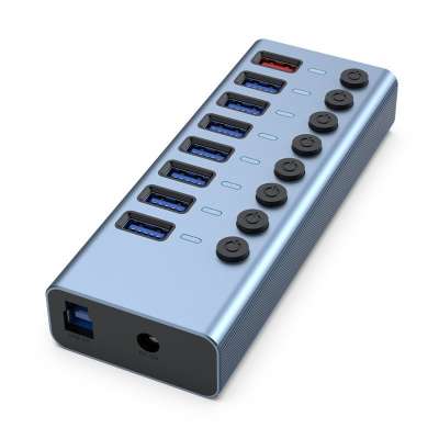 USB 3.0 8 port HUB +доп питание