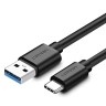 Кабель USB 3.0 - USB C, 5Gbps, 3A, QC 3.0, 1m. UGREEN