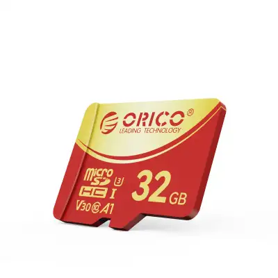 Карта памяти microSDHC ORICO, 32Gb, 100Mb/C10/A1/U3/V30 (ORICO-F3-32G-RD-BP)