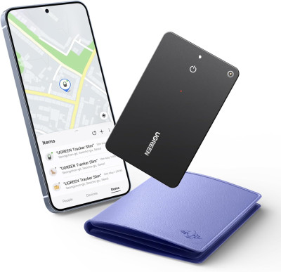 Смарт трекер в форме пластиковой карты, CM817 (45298) UGREEN для Apple