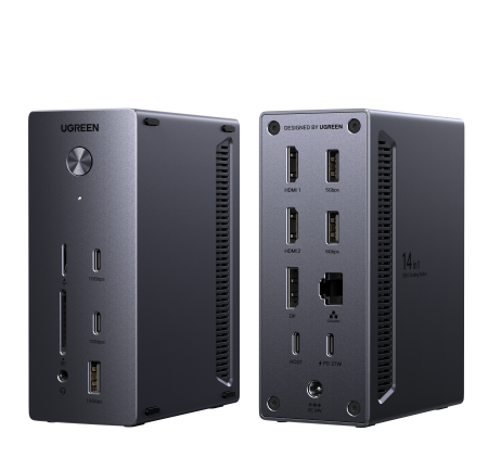 Док-станция USB-C 14-в-1 Revodok Pro, CM843 (85489) UGREEN													