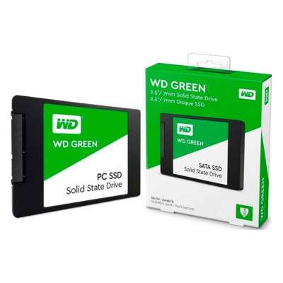Твердотельный накопитель 480GB SSD WD GREEN 2.5” SATA3 R545Mb/s 7mm WDS480G2G0A