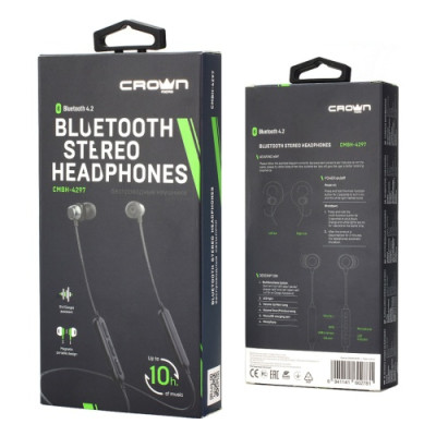 Наушники Crown CMBH-4297, Bluetooth