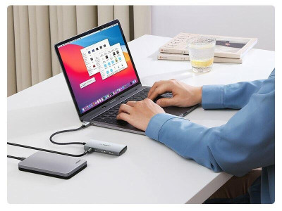 USB-C 3.2 HUB 2xUSB 3.2 + 2xUSB-C 3.2, 0.15m CM480 (30758) UGREEN