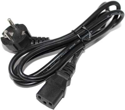 Кабель питания C13, 220V, 1,5 кв.мм, 1.8m
