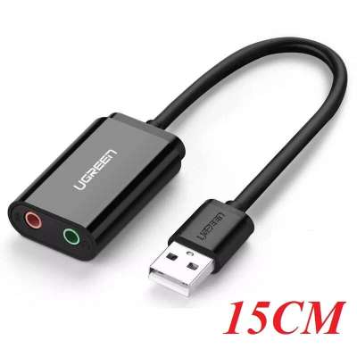 Конвертер USB 2.0 на Audio US205 30724 UGREEN