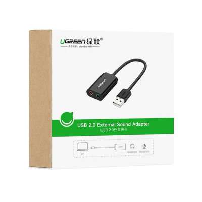 Конвертер USB 2.0 на Audio US205 30724 UGREEN
