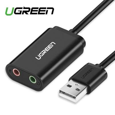 Конвертер USB 2.0 на Audio US205 30724 UGREEN