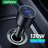 Автомобильное зарядное устройство QC4+, PD, 130W, (2USB-C+USB-A) EC705 (35025) UGREEN