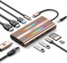 Док-станция USB-C 12-в-1 (ORICO-XDR-X33-RG-BP)