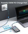 Док-станция USB-C 12-в-1 (ORICO-XDR-X33-RG-BP)
