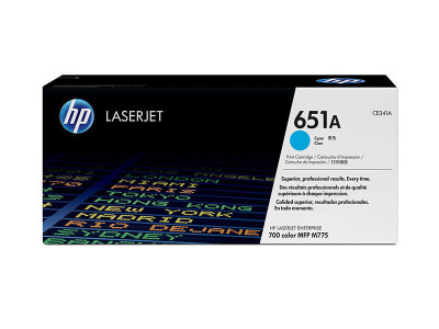 Картридж HP CE341A, 651A (cyan) ORIGINAL