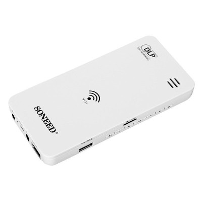 Проектор беспроводной Soneed SP-1200W c высоким расширением DLP/LED 