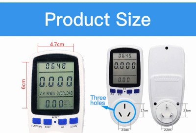 Ваттметр, измеритель мощности розетки