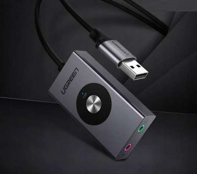 Конвертер USB 2.0 на Audio 7.1 UGREEN