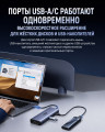 Док-станция USB-С 9-в-1, CM498A (85774) UGREEN