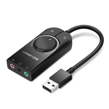 Конвертер USB 2.0 на Audio Stereo CM129 (40964) UGREEN