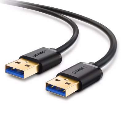Кабель USB 3.0(m) - USB 3.0(m), round, 1m US128 (10370) UGREEN