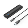 Корпус для установки M.2 SSD накопителя NVME M-Key/B&M-Key USB 3.2 Gen 2 (ORICO-PWM2-G2-BK-BP)