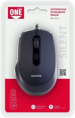 Мышь проводная SmartBuy ONE 265 (SBM-265-K) 