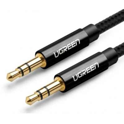 Кабель Audio(m) 3.5mm - Audio(m) 3.5mm, 1m AUX AV112 (50361) UGREEN