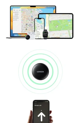 Смарт-трекер для поиска вещей, Bluetooth/GPS, CM520 (60387) UGREEN