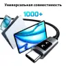 Кабель USB C - USB C, 480Mbps, 5A, QC4.0/PD3.0, 100W, 1m, Smart DigitalDisplay, L509 (35501) UGREEN