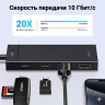 USB-C 3.2 HUB 2xUSB-A 3.2 + 2xUSB-C 3.2, 0.15m CM806 (35583) UGREEN
