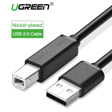 Кабель USB(m) - USB(m) A/B для принтера USB 3м. US104 (10328) UGREEN
