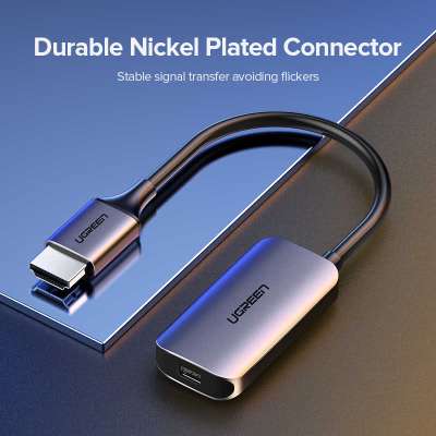 Конвертер HDMI на mini DisplayPort Adapter UGREEN