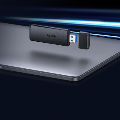 Wi-Fi5 AC1300 Беспроводной сетевой адаптер 2.4GHz/5GHz CM492 (50340) UGREEN