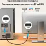 Кабель DisplayPort(m) - HDMI(m), 5m, 4K@30Hz, DP124 (35845) UGREEN