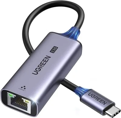 Конвертер USB-C на LAN RJ-45, 2.5Gbps CM648 (25052) UGREEN