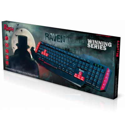 Клавиатура игровая проводная Smartbuy RUSH Raven 200 USB